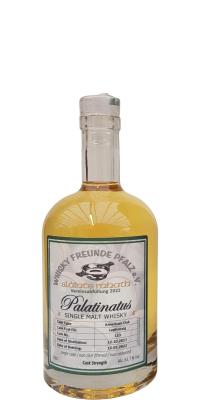 Palatinatus 2017 WFP American Oak Whisky Freunde Pfalz e.V 63.7% 500ml