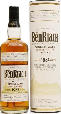 BenRiach 1984 Peated Single Cask Bottling Batch 3 Oloroso Sherry Butt #1438 55% 700ml