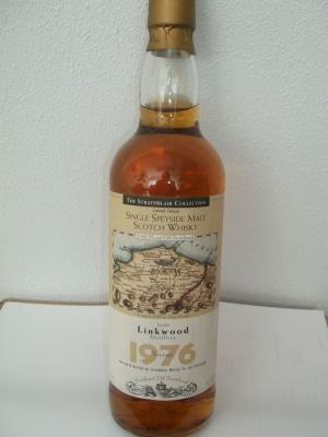 Linkwood 1976 SW Old Maps of Scotland Sherry Cask 44% 700ml