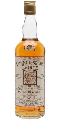 Royal Brackla 1972 GM Connoisseurs Choice Oak Casks John Gross & Co. Baltimore Md 40% 750ml