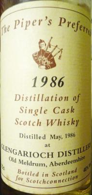 Glen Garioch 1986 ScCo The Piper's Preferred 46% 700ml