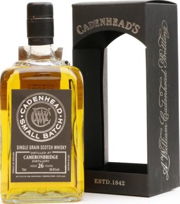 Cameronbridge 1989 CA Small Batch Bourbon Hogsheads 56.6% 700ml