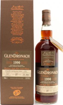 Glendronach 1990 Single Cask Batch 16 Pedro Ximenez Sherry Puncheon #1014 50.9% 700ml