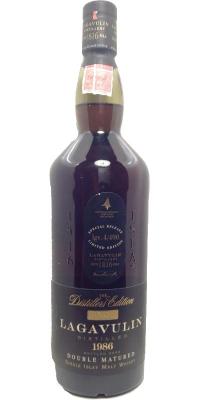 Lagavulin 1986 The Distillers Edition Double Matured in Pedro Ximenez Sherry Wood 43% 1000ml