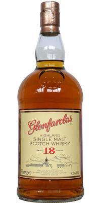 Glenfarclas 18yo Sherry cask Travel Retail 43% 1000ml