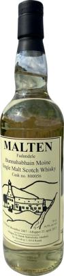 Bunnahabhain 2007 DMA Bourbon Malten Fadandel 54.9% 700ml