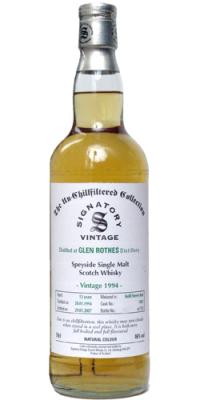 Glenrothes 1994 SV The Un-Chillfiltered Collection Refill sherry butt #1085 46% 700ml