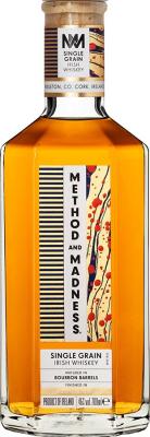 Method and Madness Single Grain Irish Whisky Finished in Virgin Spanish Oak Casks 46% 700ml