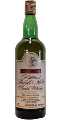 McClelland's 1975 TAMC Highland Single Malt Scotch Whisky 1975/4500 60% 750ml