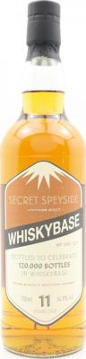 Secret Speyside 2007 WB 120.000 bottles in whiskybase 11yo Puncheon #13907 Members of Whiskybase 64.8% 700ml