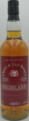 Highland NAS Wx Spirit & Cask Range 40% 700ml