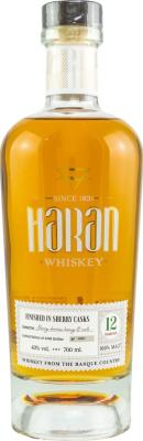 Haran 12yo Sherry Cask Finish Sherry Cask Finish 43% 700ml