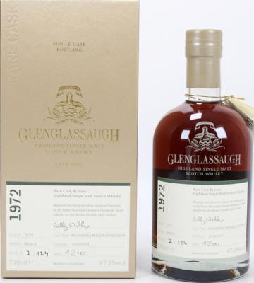 Glenglassaugh 1972 Rare Cask Release Batch 2 Massandra Madeira Puncheon #2125 47.3% 700ml