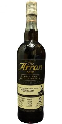 Arran 2009 Private Cask Sherry Hogshead 2009/840 The Whisky Trail Royal Mile Edinburgh 56.1% 700ml