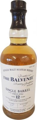 Balvenie 12yo 1st Fill Ex-Bourbon Barrel #8235 47.8% 700ml