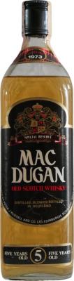 Mac Dugan 1973 Special Reserve 5yo 40% 750ml