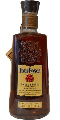 Four Roses 10yo Single Barrel Barrel Strength New Charred Oak Smitty's Specialty Beverage 55.6% 750ml