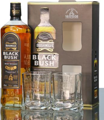 Bushmills Black Bush Gift Set 40% 700ml