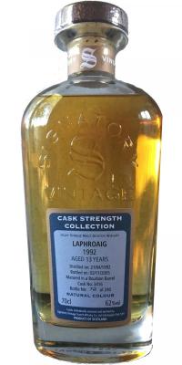 Laphroaig 1992 SV Cask Strength Collection Bourbon Barrel #3416 62% 700ml