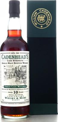 Miltonduff 10yo CA Cadenhead's whisky & more Baden Firkin Cask Matured 54.5% 700ml