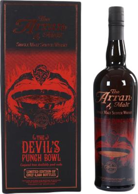 Arran Devil's Punch Bowl Limited Edition Bourbon Barrels & Sherry Butts 52.3% 750ml