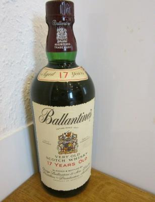 Ballantine's 17yo Very Old Scotch Whisky 43% 750ml