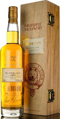 Clynelish 1971 MM Mission Cask Strength Series Bourbon Casks 51.5% 700ml