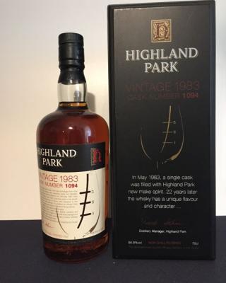 Highland Park 1983 Vintage #1096 56.4% 700ml