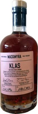 Mackmyra Klas Rotspon Triple Wood 52.5% 500ml