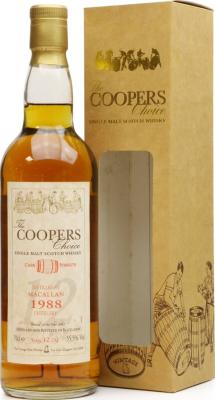 Macallan 1988 VM The Cooper's Choice 55.5% 700ml