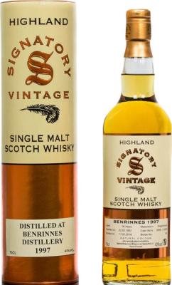 Benrinnes 1997 SV Vintage Collection 18yo 3008 + 3009 43% 700ml