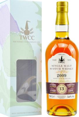 Secret Distillery 2009 TWCC Drum Mor Pedro Ximenez Sherry Butt finish 54.6% 700ml