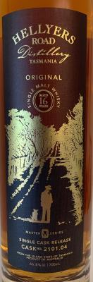 Hellyers Road 16yo Original Master Series American Oak 2101.04 66.8% 700ml