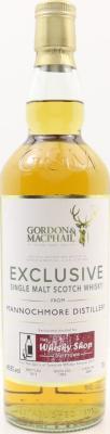 Mannochmore 1993 GM Exclusive #6883 The Whisky Shop Dufftown 48.8% 700ml