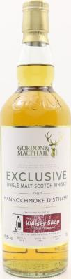 Mannochmore 1993 GM Exclusive #6883 The Whisky Shop Dufftown 48.8% 700ml