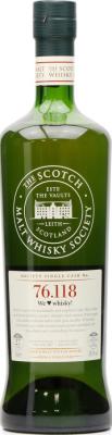 Mortlach 1987 SMWS 76.118 We Whisky Refill Ex-Bourbon Hogshead 49.5% 700ml