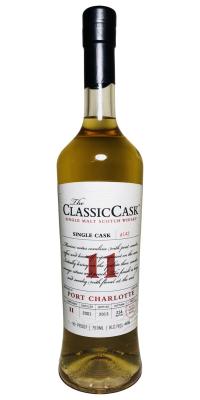 Port Charlotte 2001 TCC Single Cask Refill Bourbon Barrel 142 46% 750ml