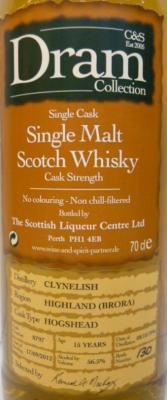 Clynelish 1996 C&S Dram Collection 15yo #8797 56.5% 700ml