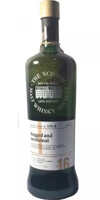 Loch Lomond 2002 SMWS 135.8 Refill Ex-Bourbon Barrel 56.3% 750ml