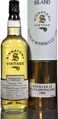 Scapa 1990 SV Vintage Collection Oak Casks 4000 02 43% 700ml