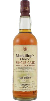 Littlemill 1967 McC Single Cask #668 49.1% 700ml