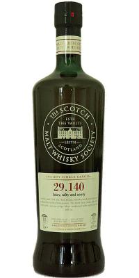 Laphroaig 1995 SMWS 29.140 Juicy salty and sooty Refill Ex-Bourbon Barrel 60.2% 700ml