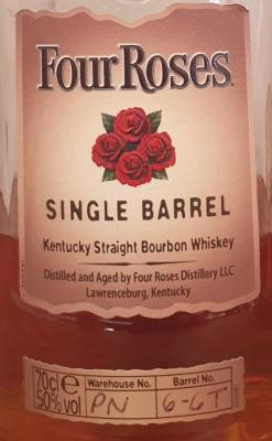 Four Roses Single Barrel 6-6T 50% 700ml