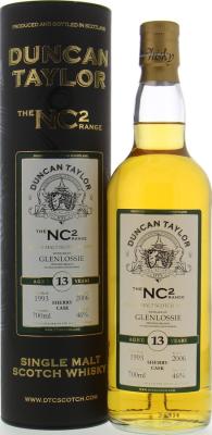 Glenlossie 1993 DT NC2 Range Sherry Cask 46% 700ml