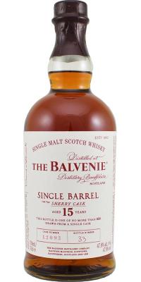 Balvenie 15yo Single Barrel Sherry Cask #12093 47.8% 700ml