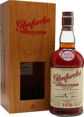 Glenfarclas 1970 The Family Casks Release W15 Sherry Hogshead #2033 55.5% 700ml