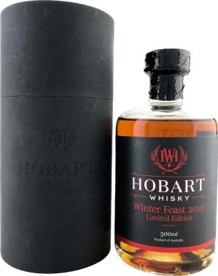 Hobart Whisky 3yo Winter Feast 2019 Limited Edition Ex Bourbon Rum Maple Batch wf-19 58.6% 500ml