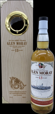 Glen Moray 13yo JW Bourbon Barrel Lake Lucerne 52.6% 700ml