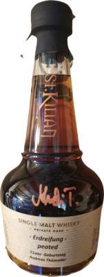 St. Kilian 2018 Limited Edition Erdreifung Amerik.Weisseiche ex. Sherry 2288/2323 51ster Geburtstag Andreas Thummler 40.6% 500ml