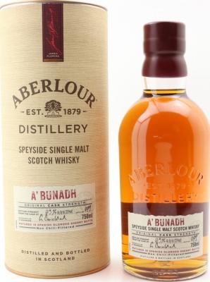 Aberlour A'bunadh batch #79 Spanish Oloroso Sherry 60.5% 750ml